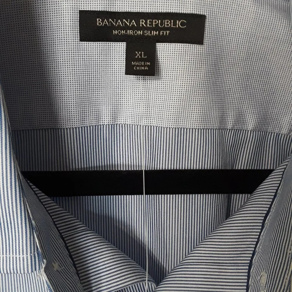 Banana Republic Non Iron Short Sleeve Shirt